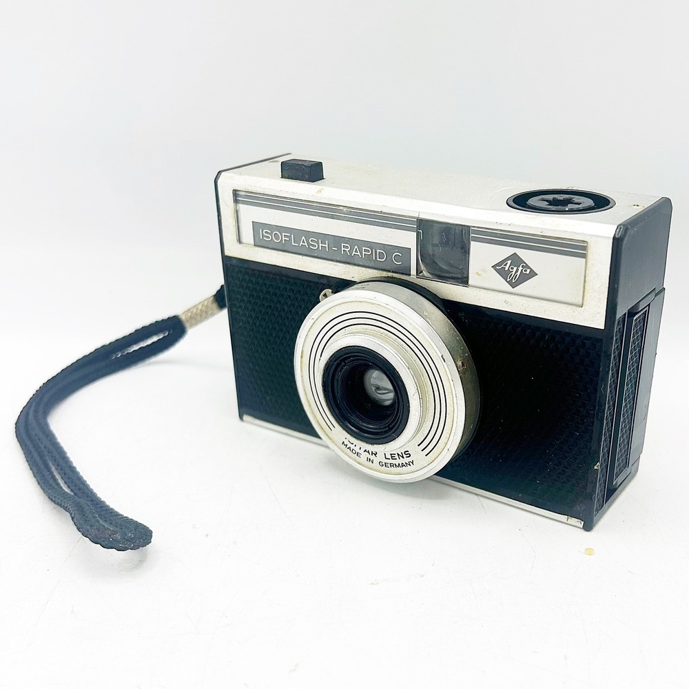 Vintage Agfa Isoflash Rapid Camera Isinar Lens Made In Germany Untested